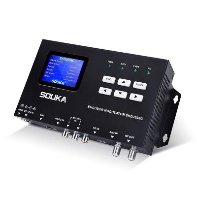 panel NMS WIFI setting SOUKA SKD2036C ISDB-T modulator 1080P AV/ HDMI 1 Route 