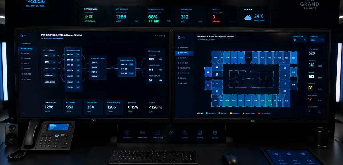 Integrated IPTV & GRMS Solution