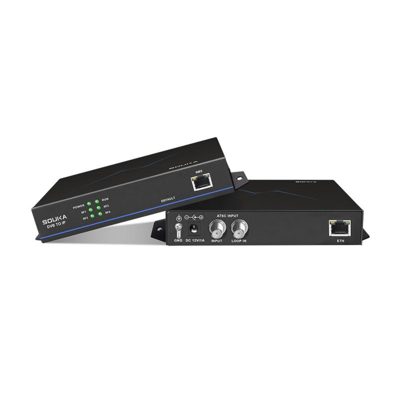 SOUKA SKD2170 4-Channel DVB-T Signal Mini Receiver RF to IP