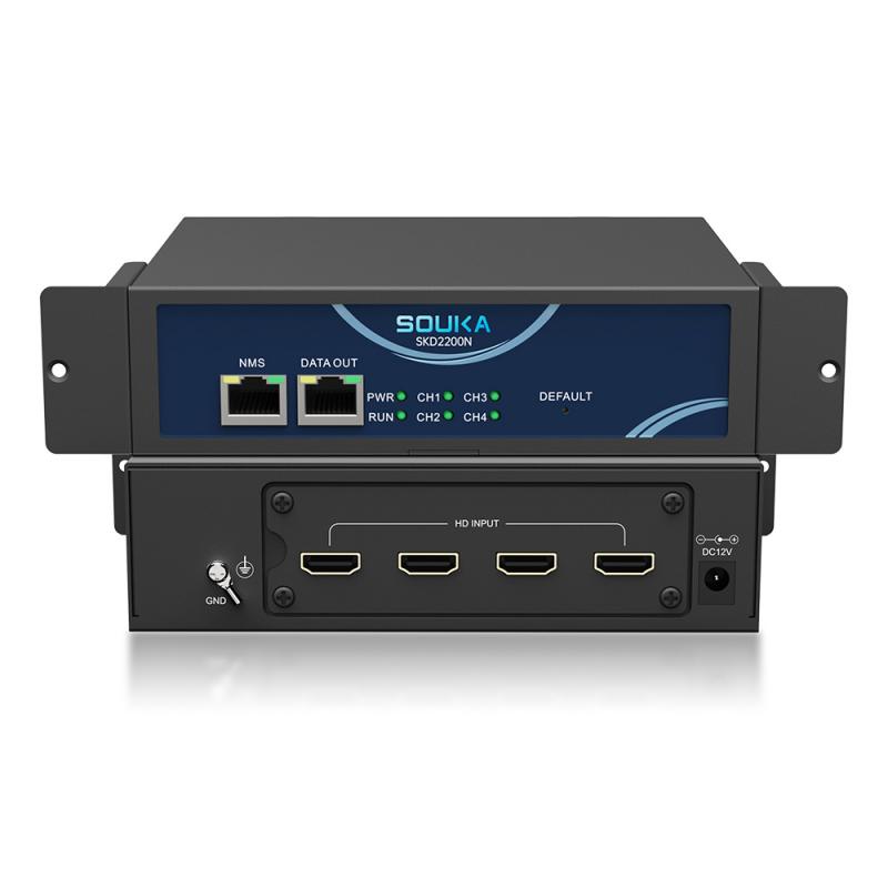 4 CHANNEL HD ENCODER FOR IPTV SYSTEM