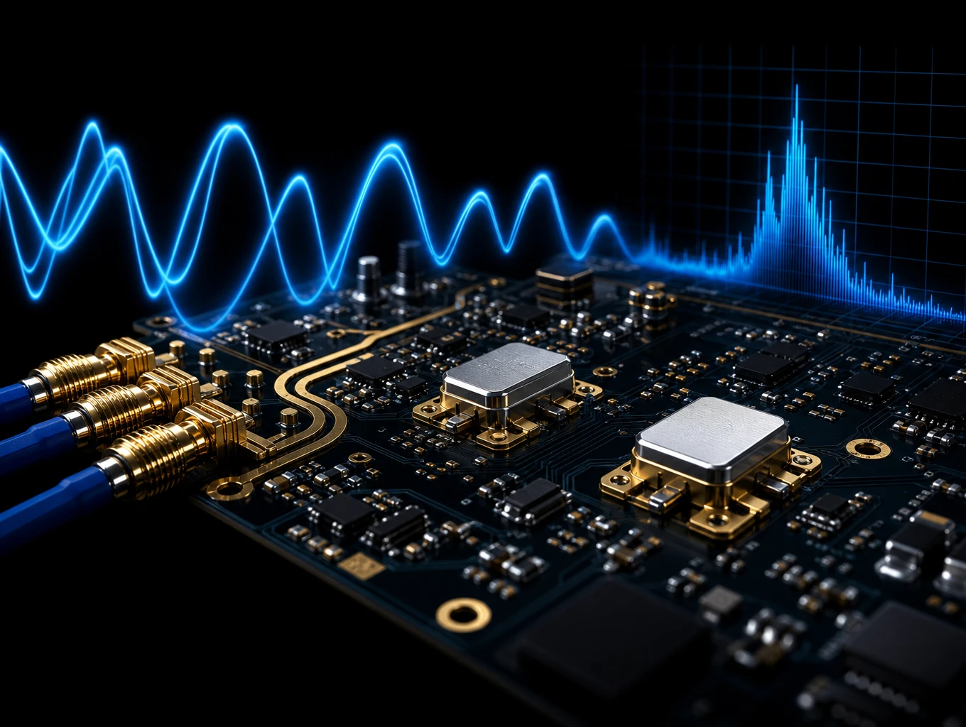 Broadcast-Grade SAW Filtering & High C/N Adjacent-Channel Operation