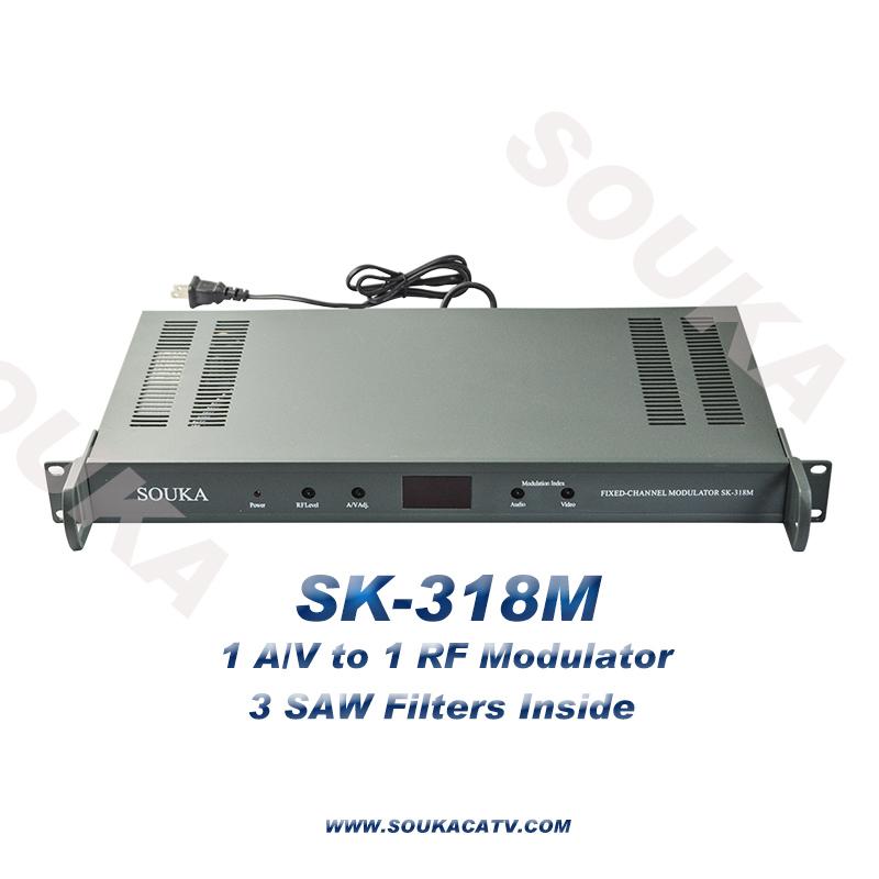 3SAW filters RF Modulator For CATV System