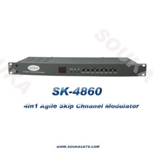 4 in 1 Agile TV Modulator for Cable TV System