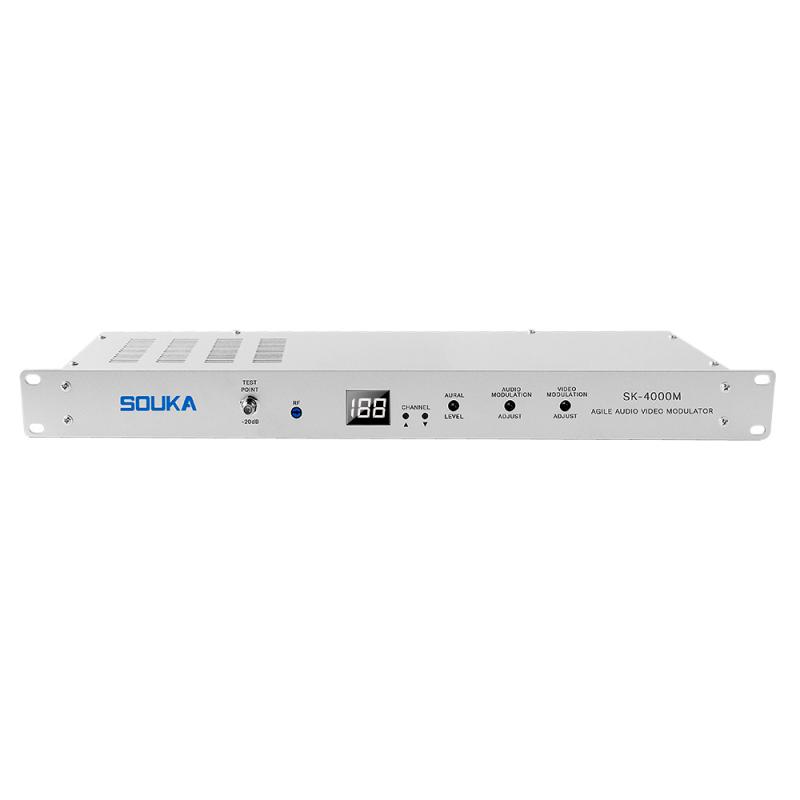 Channel Agile Modulator with SAW filters