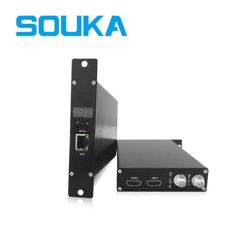 Dual HD Input Modulator With ISDB-T and DVB-T Modulation
