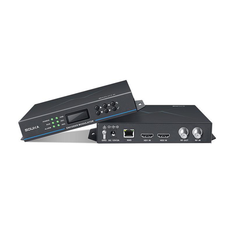 Digital TV Encoder Modulator HD to RF Modulator