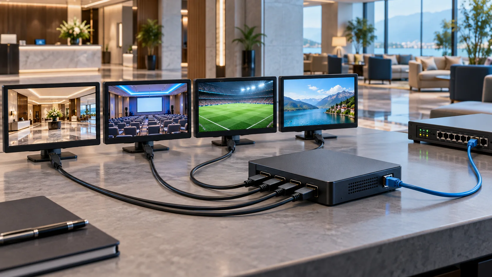 4 Channel IPTV Encoder: Hotel Setup and Acceptance Guide
