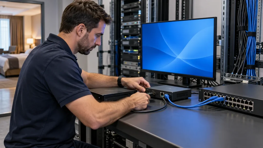 HDMI IPTV: Hotel Signal Transport and Network Design